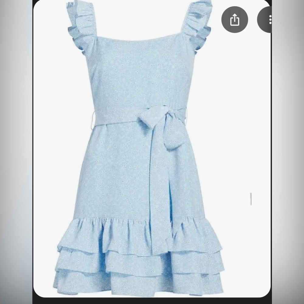 Likely Bluebell Charlotte Floral Mini Dress